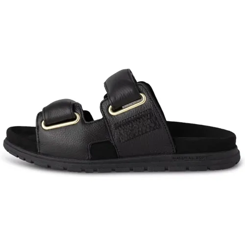 Lisa Leather Sandalen , Damen, Größe: 42 EU - Woden - Modalova