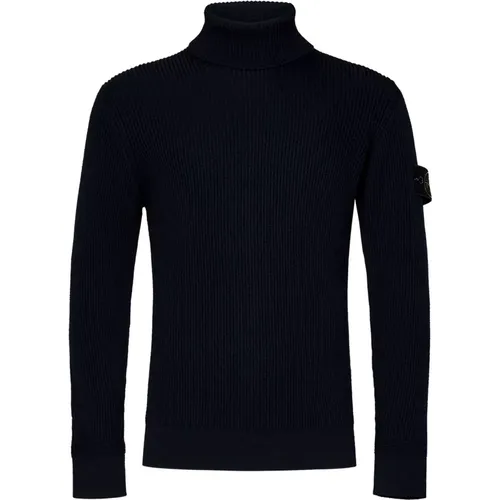 Turtleneck Sweater Aw24 , male, Sizes: L, XL - Stone Island - Modalova