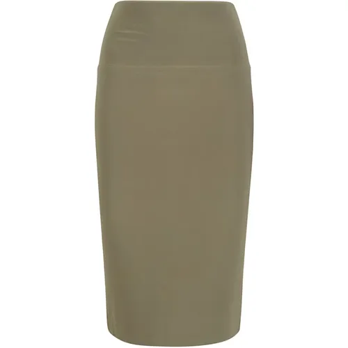 Military Pencil Skirt , female, Sizes: M, S, XS - Norma Kamali - Modalova