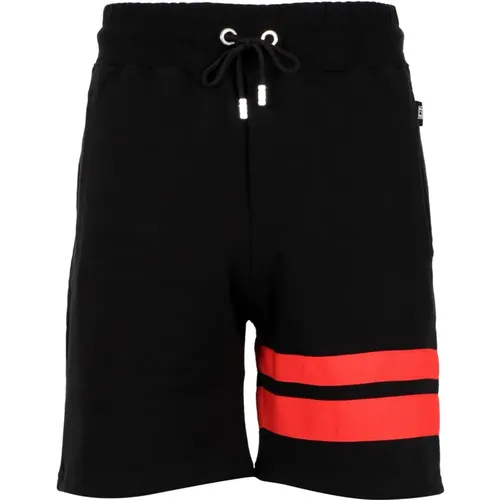 Schwarze Logo Taschen Shorts , Herren, Größe: S - Gcds - Modalova