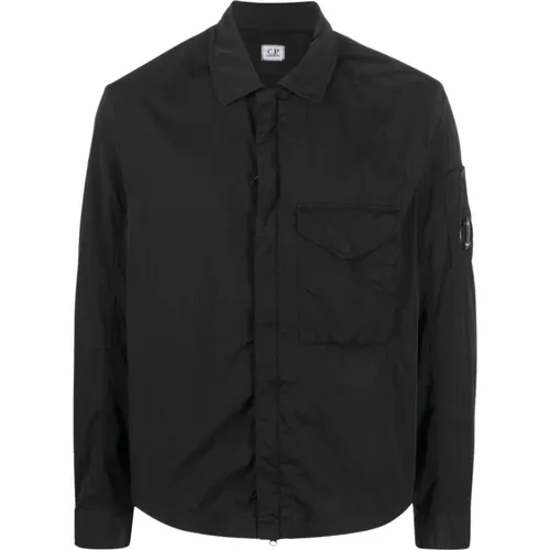 Chrome-R Overshirt , male, Sizes: M - C.P. Company - Modalova