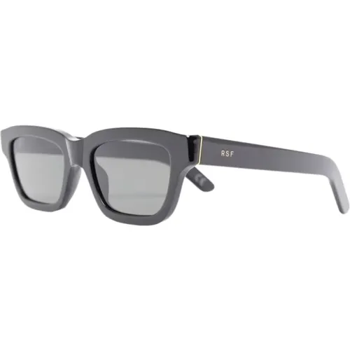 Schwarze Milano Sonnenbrille , Damen, Größe: 54 MM - Retrosuperfuture - Modalova