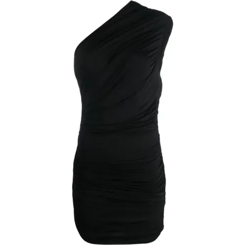 One Shoulder Draped Jersey Dress , female, Sizes: XL - Gauge81 - Modalova