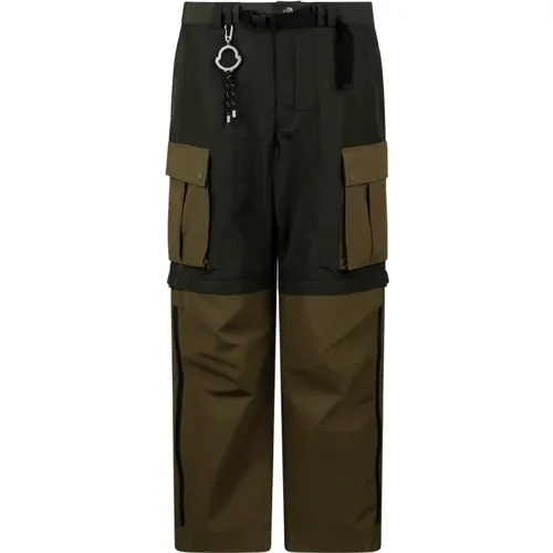 Nylon Cargo Trousers , male, Sizes: S - Moncler - Modalova