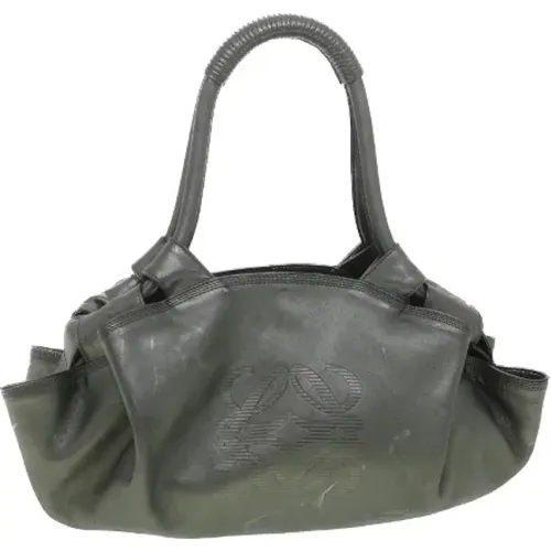 Pre-owned Leather handbags , female, Sizes: ONE SIZE - Loewe Pre-owned - Modalova