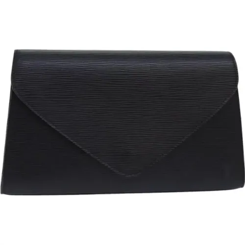 Pre-owned Leder clutches , Damen, Größe: ONE Size - Louis Vuitton Vintage - Modalova