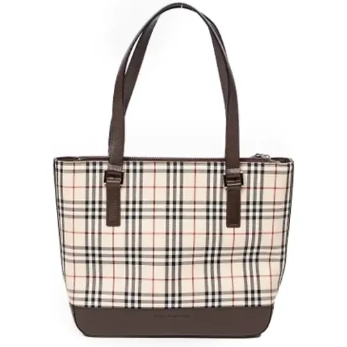 Pre-owned Canvas totes , female, Sizes: ONE SIZE - Burberry Vintage - Modalova