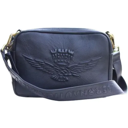 Double Pocket Shoulder Bag , female, Sizes: ONE SIZE - aeronautica militare - Modalova