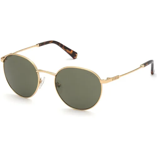 Goldene Grüne Sonnenbrille Guess - Guess - Modalova