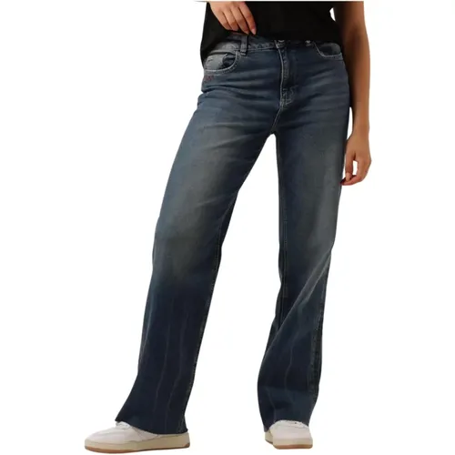 Blaue Wide Leg Jeans MOS MOSH - MOS MOSH - Modalova