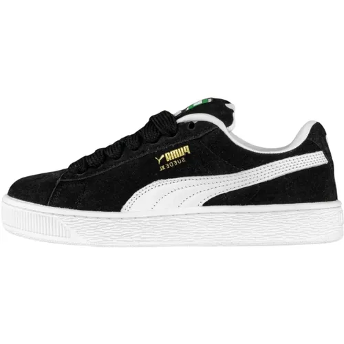 Damen Low-Top Wildleder Sneakers , Damen, Größe: 40 EU - Puma - Modalova