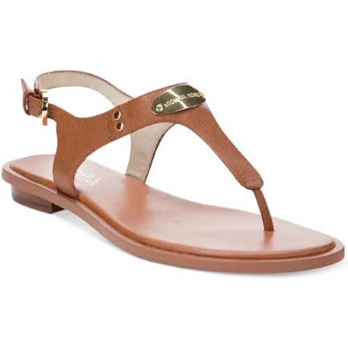 Flache Sandalen , Damen, Größe: 38 EU - Michael Kors - Modalova