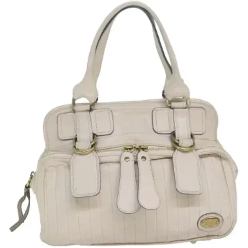 Pre-owned Leather handbags , female, Sizes: ONE SIZE - Chloé Pre-owned - Modalova