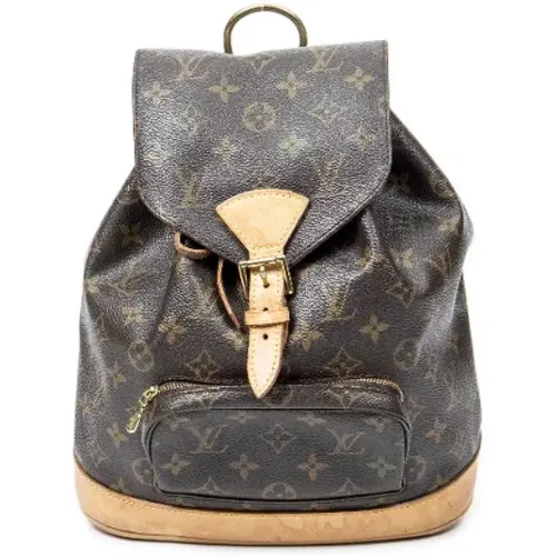 Pre-owned Canvas backpacks , female, Sizes: ONE SIZE - Louis Vuitton Vintage - Modalova