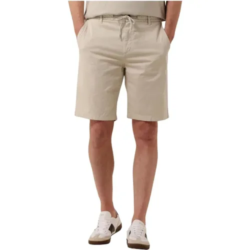 Sand Chino Tapered Shorts , Herren, Größe: W31 - Hugo Boss - Modalova