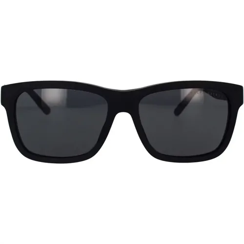 Rectangle Sunglasses Rl8203Qu 537587 , unisex, Sizes: 57 MM - Ralph Lauren - Modalova