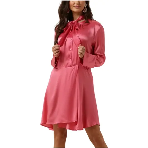 Maya Kleid Rosa Mini Kleid , Damen, Größe: L - Semicouture - Modalova