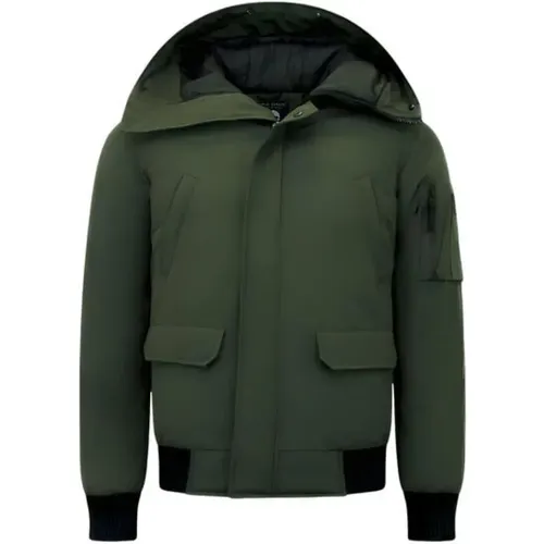 Fine Winter Jackets for Men , male, Sizes: S, L, M, XL - Enos - Modalova