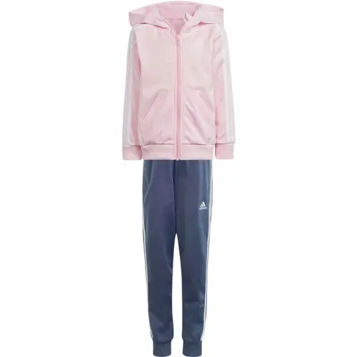 Mädchen Rosa Blau 3 Streifen Outfit - Adidas - Modalova