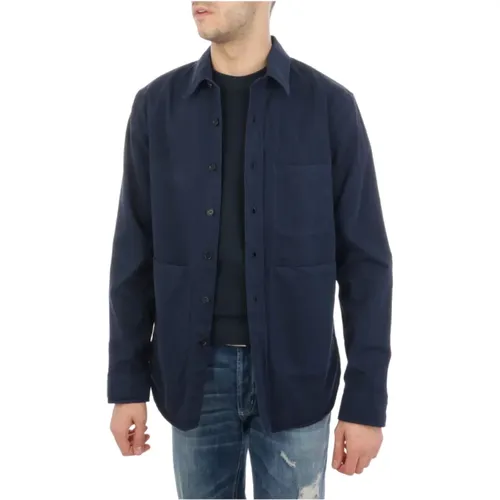 Ss23 Men`s Cotton Jacket & Coat , male, Sizes: M, XL, L - Aspesi - Modalova