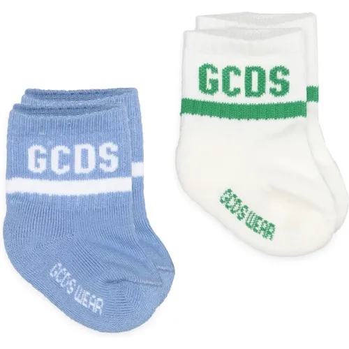 Baumwollmischung Logo Socken Made in Italy - Gcds - Modalova