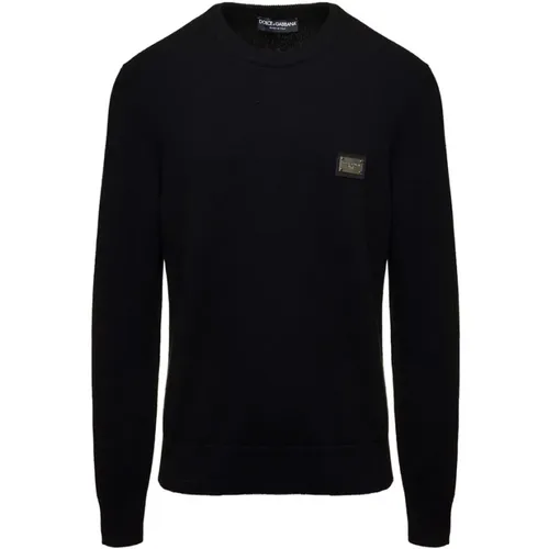 Sweaters - Stylish and Trendy , male, Sizes: L - Dolce & Gabbana - Modalova