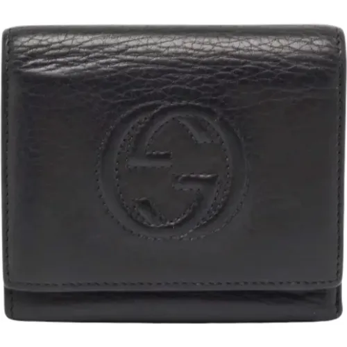 Pre-owned Leather wallets , female, Sizes: ONE SIZE - Gucci Vintage - Modalova