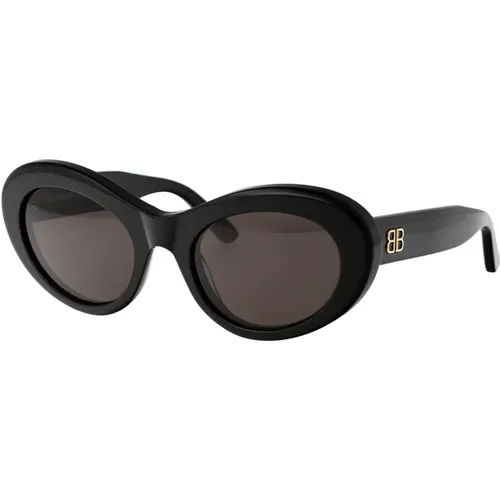 Stylische Sonnenbrille Bb0294S , Damen, Größe: 55 MM - Balenciaga - Modalova