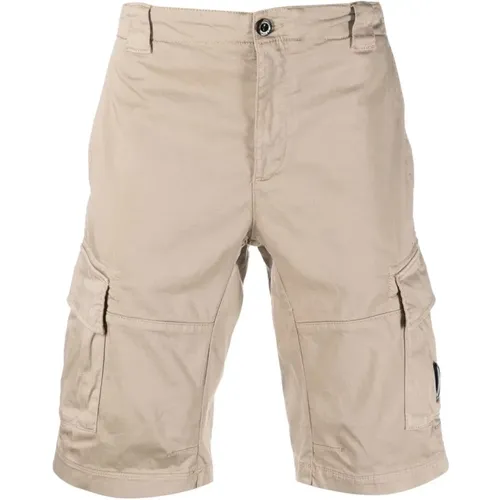 Bermuda cargo shorts , male, Sizes: M - C.P. Company - Modalova