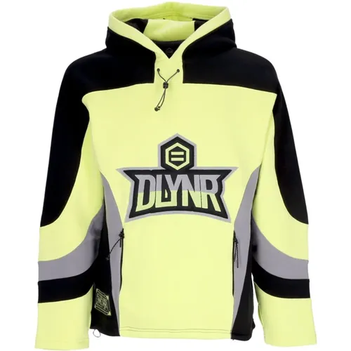 Ziegen Hockey Hoodie Gelb , Herren, Größe: S - Dolly Noire - Modalova