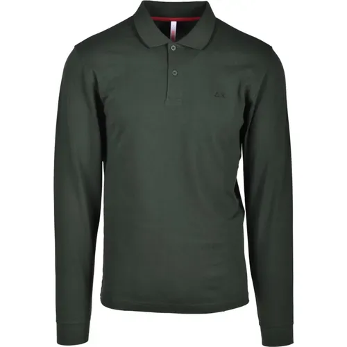 Polo-Shirt aus Baumwolle Elasthan - Sun68 - Modalova