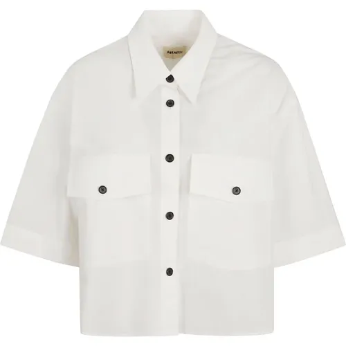Cotton Poplin Oversized Shirt , female, Sizes: XS - Khaite - Modalova