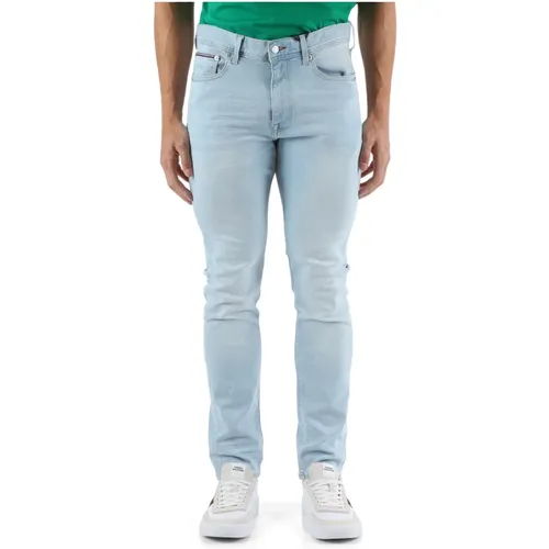 Slim Fit Jeans Five Pockets Bleecker , male, Sizes: W36, W33, W32, W38, W30, W29, W34 - Tommy Hilfiger - Modalova