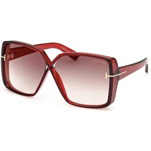 Brown Mirror Sunglasses Ft1117 , unisex, Sizes: 63 MM - Tom Ford - Modalova