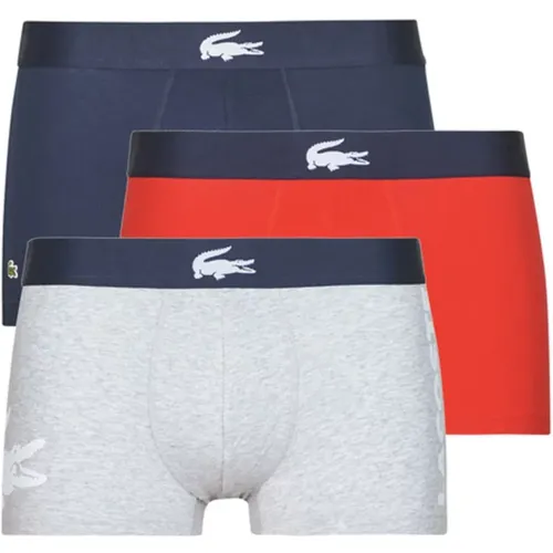 Er-Pack Stretch-Baumwollboxer - Slip , Herren, Größe: L - Lacoste - Modalova