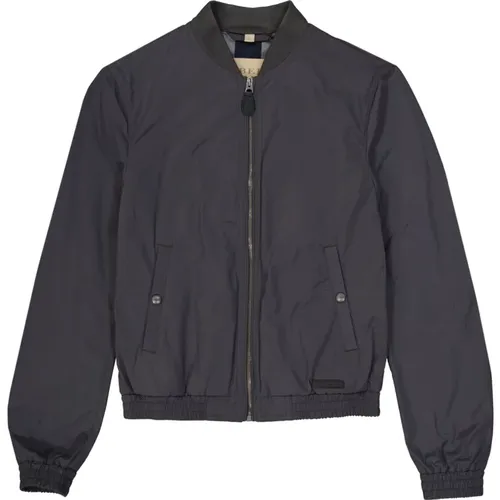 Polyester Jacket with Elasticated Waist , male, Sizes: S - Burberry - Modalova