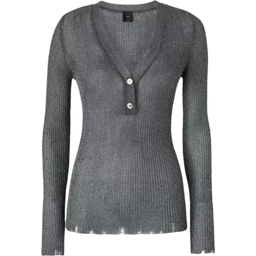 Perlage Stricktop , Damen, Größe: XS - pinko - Modalova