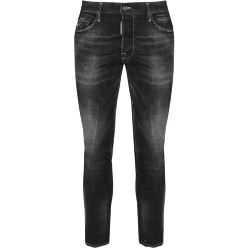 Stylish Slim-Fit Jeans , male, Sizes: XS, XL, L - Dsquared2 - Modalova