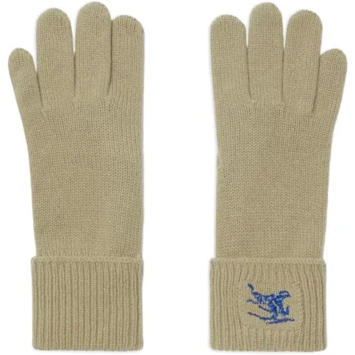 Cashmere Gloves , male, Sizes: S/M, M/L - Burberry - Modalova
