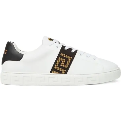 Schwarze Sneakers für Männer , Herren, Größe: 40 EU - Versace - Modalova