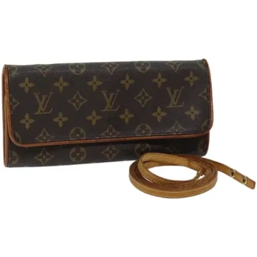 Pre-owned Canvas shoulder-bags , female, Sizes: ONE SIZE - Louis Vuitton Vintage - Modalova