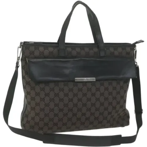 Pre-owned Canvas gucci-bags , female, Sizes: ONE SIZE - Gucci Vintage - Modalova