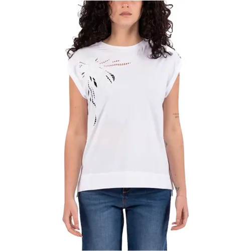 Women's Casual T-Shirt , female, Sizes: 3XL, XL, M, L, 2XL - alpha industries - Modalova