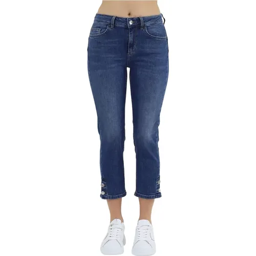 Cropped Jeans , Damen, Größe: W27 - Liu Jo - Modalova