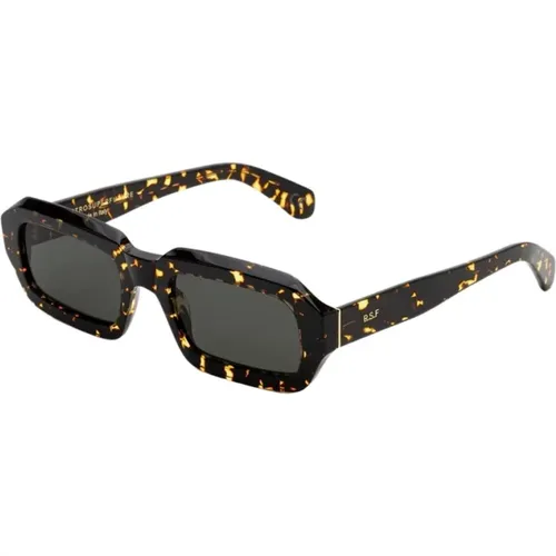 Havana MaculataLarge Sunglasses , female, Sizes: 54 MM - Retrosuperfuture - Modalova