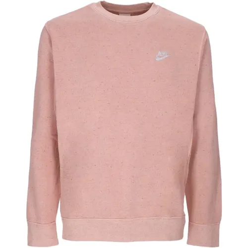 Rust Crewneck Sweatshirt Revival , male, Sizes: XL, L, 2XL, XS - Nike - Modalova