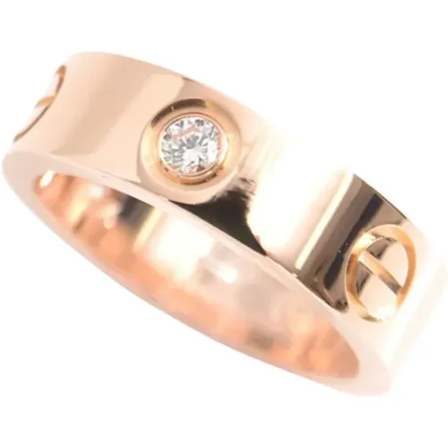 Pre-owned Metal rings , female, Sizes: ONE SIZE - Cartier Vintage - Modalova