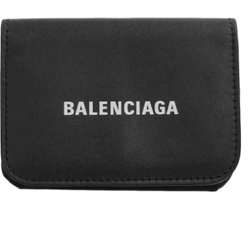 Pre-owned Leather wallets , female, Sizes: ONE SIZE - Balenciaga Vintage - Modalova