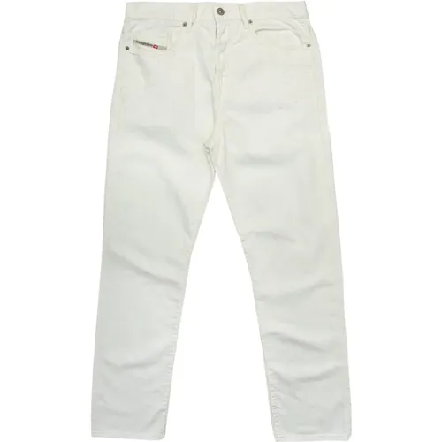 Classic Straight Jeans 2020 Bianco , male, Sizes: W30, W32, W33, W31, W36, W34 - Diesel - Modalova