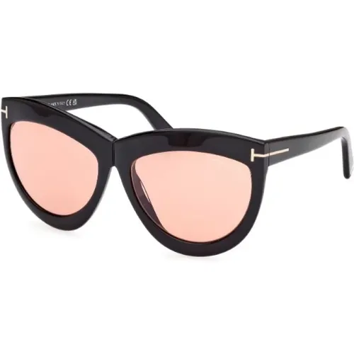 Chic Shield Sunglasses Photochromic Shiny , unisex, Sizes: ONE SIZE - Tom Ford - Modalova